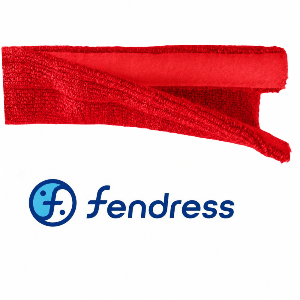 Calza copricima Fendress lunghezza 100cm colore rosso